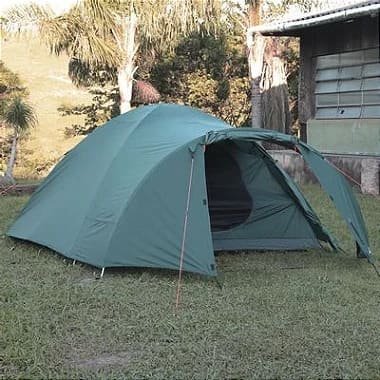 Barraca Patagônia NTK 4 pessoas com avanço 3000mm - Verde