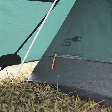 Barraca Patagônia NTK 4 pessoas com avanço 3000mm - Verde