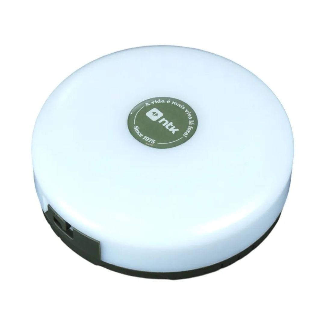 Lanterna Recarregável Comet LED SMD Plástico ABS 10,8 x 3,7 cm