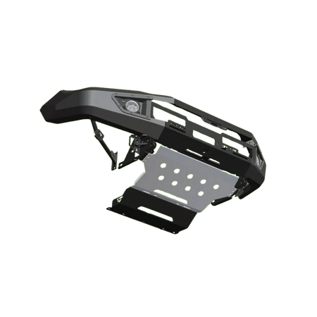 01 para choque dianteiro modular com peito de aluminio toyota hilux