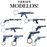 22 chaveiro de armas varios modelos
