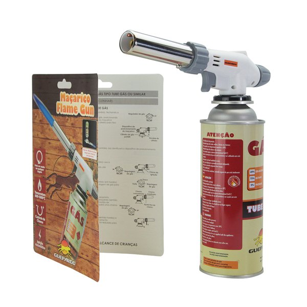 06 macarico portatil flame gun com ignicao automatica guepardo
